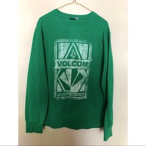Men’s Volcom Green Medium Sweatshirt
